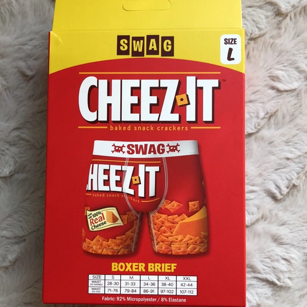 SWAG Cheez-it Men’s Boxer Briefs